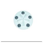 پروانه دوقلو ماینس 32سانت 11 شیار [10599]